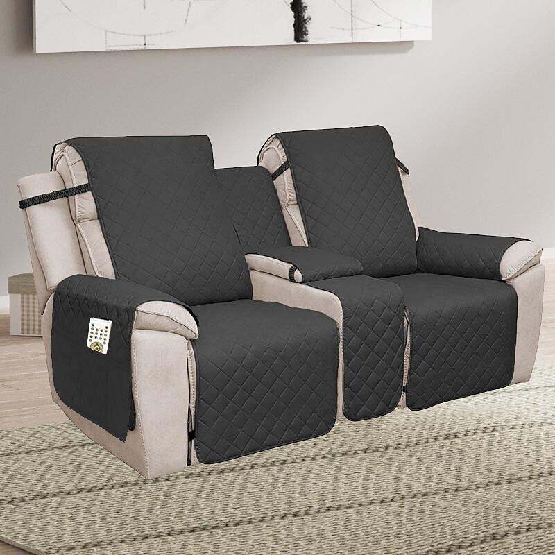 Loveseat Recliner Cover with Console