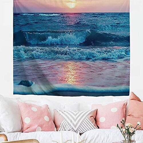 Beach Theme Wall Tapestry Art Decor Photograph Backdrop