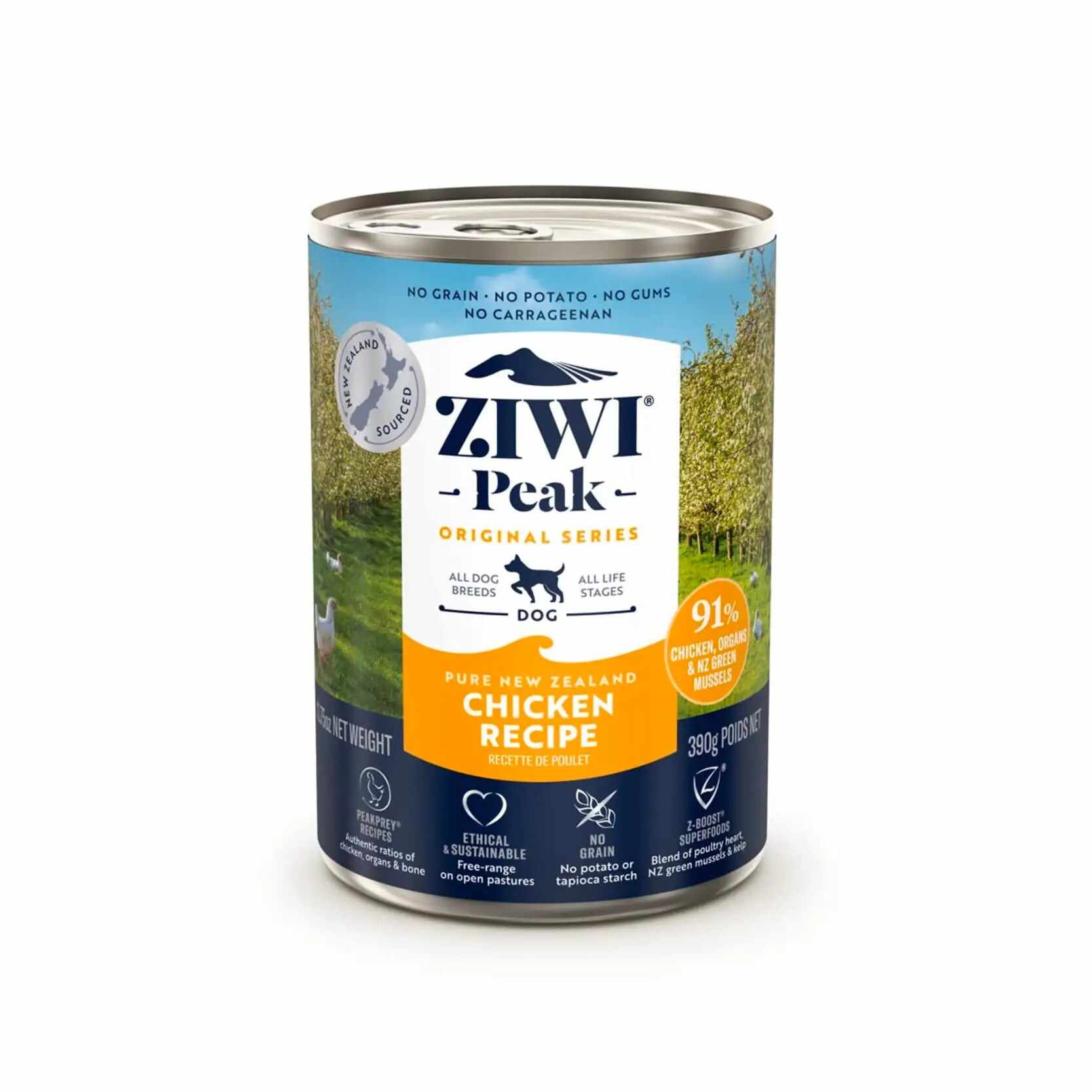 ZiwiPeak Moist Dog Food - Chicken Recipe