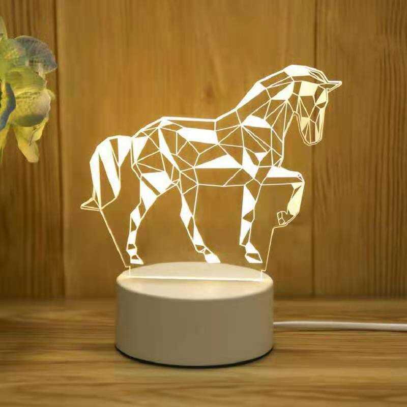 Children's gift lamp smart home eye protection 3D light