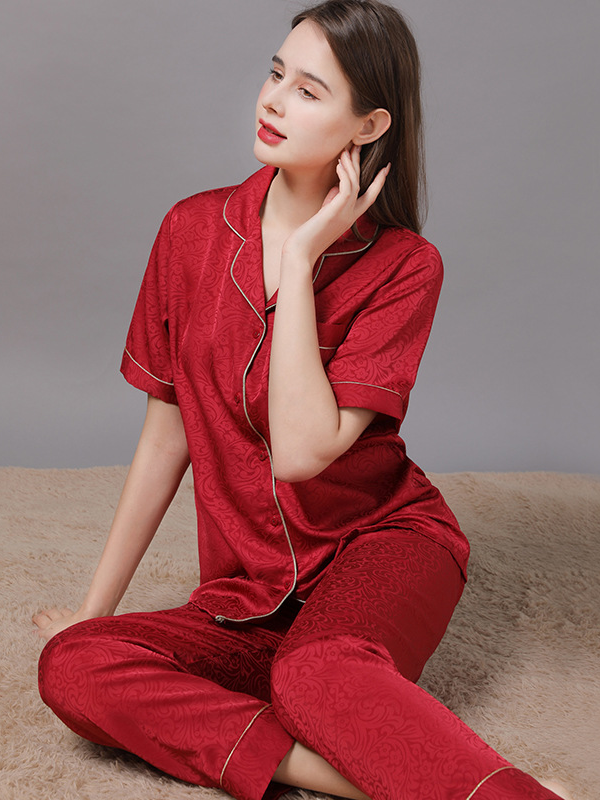 Regular Sleeve Others Casual Regular Fit Matching Couple Pajama Set