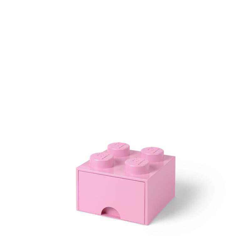 LEGO 4-Stud Light Purple Storage Brick Drawer