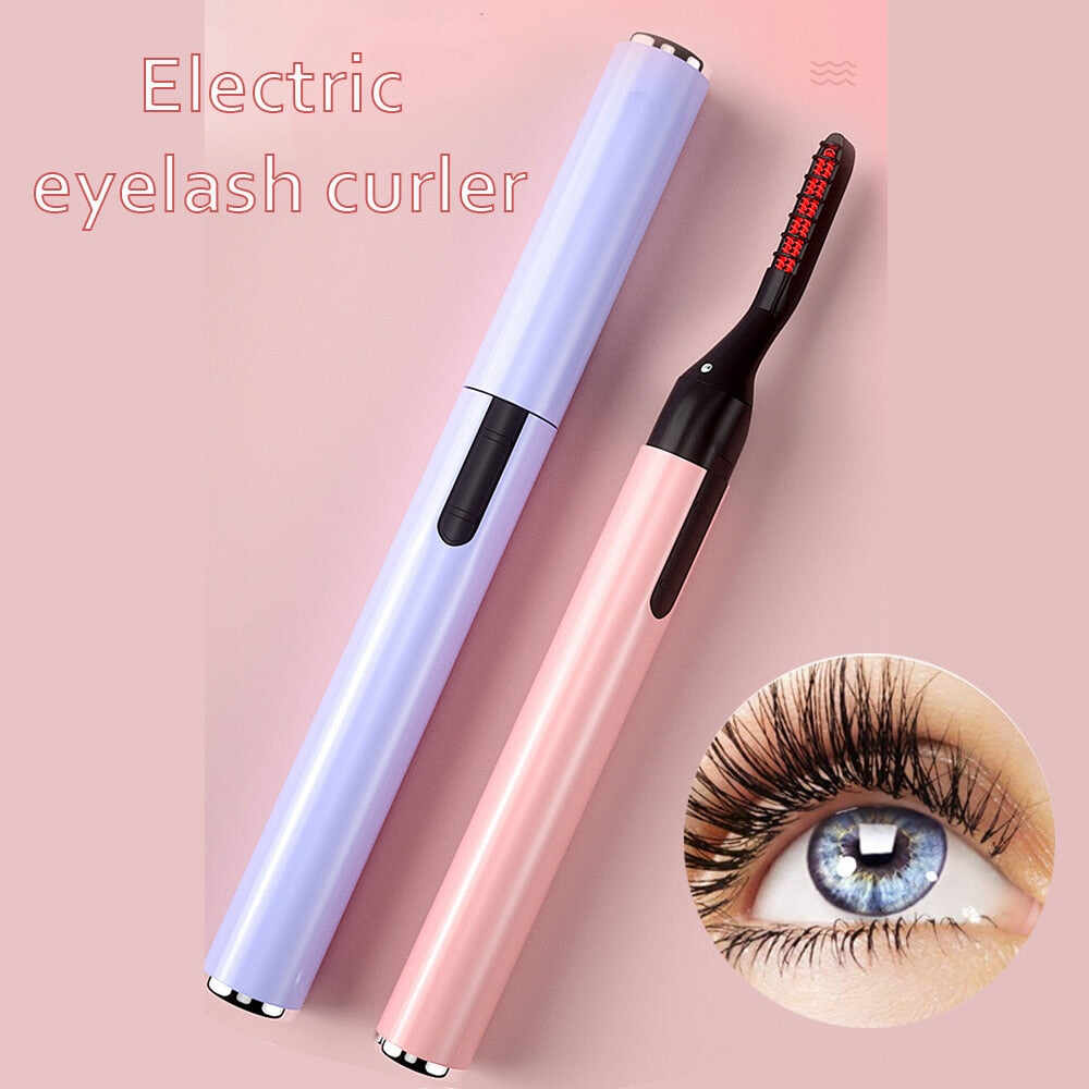 Safe Heated Eyelash Curler for Long Lasting Lash Lift