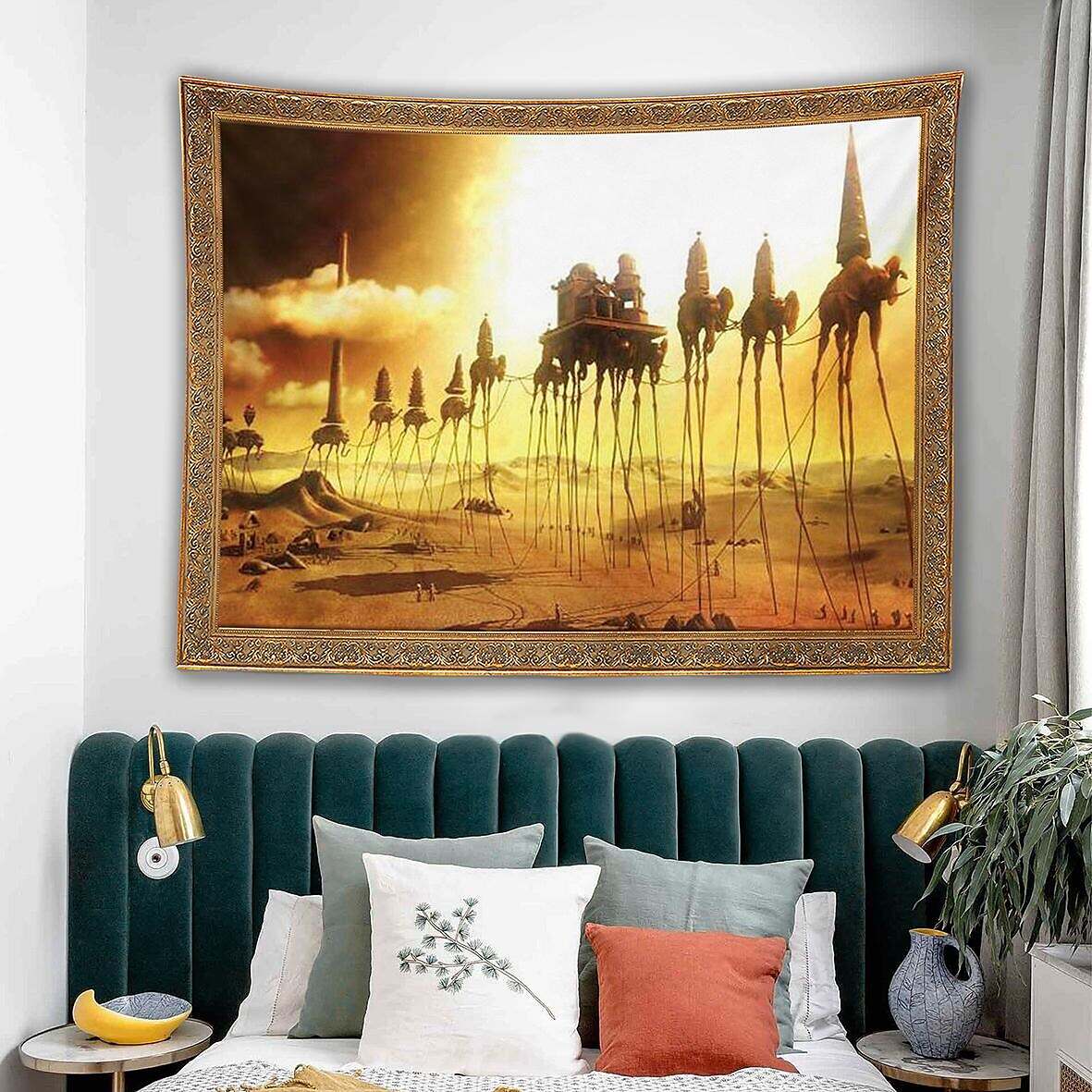 Salvador Dali Wall Tapestry Art Decor Famous Painting Style