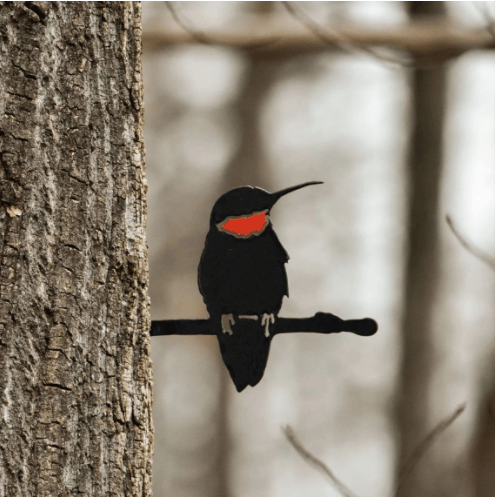 Pileated Woodpecker Metal Bird Steel Garden Yard Art