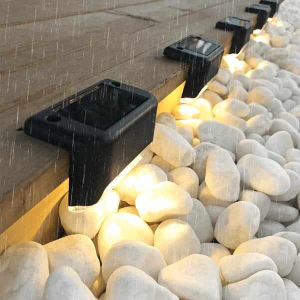 LED Solar Lamp Path Staircase Outdoor Waterproof Wall LightBUY MORE SAVE MORE