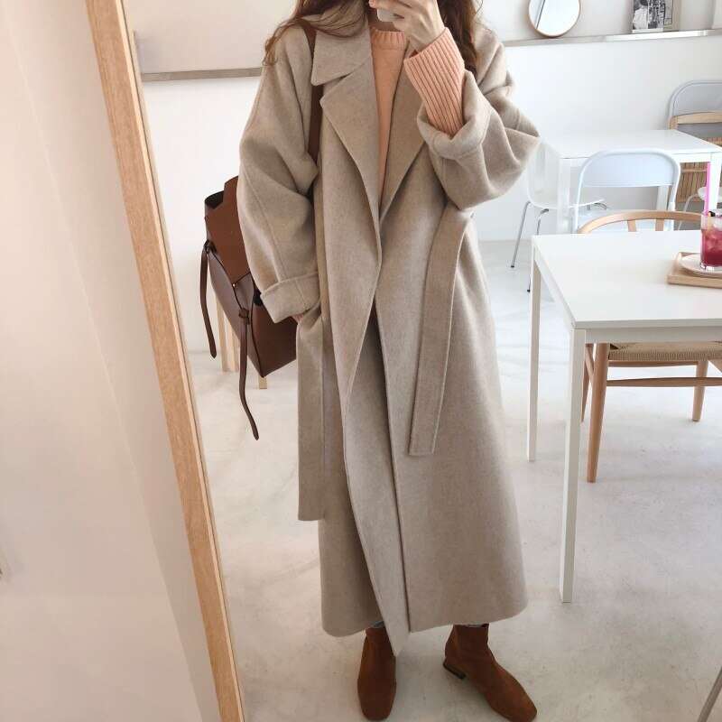 Vintage hand-made cashmere coat