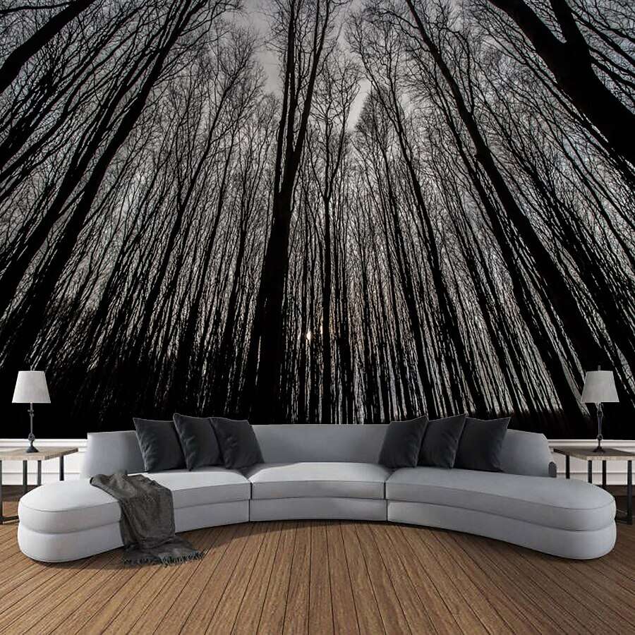 Landscape Forest Hanging Tapestry Wall Art Mural Decor Photograph Backdrop Blanket Curtain Home Bedroom Living Room Decoration