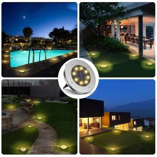 Hot sale -8LED Waterproof Solar Pathway Lights BUY MORE SAVE MORE