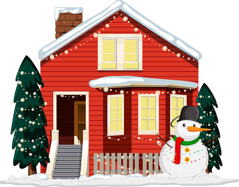 Snowman garage door banner ornament