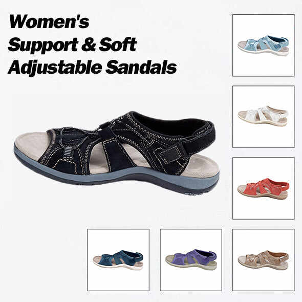 Women's Support & Soft Adjustable Sandals