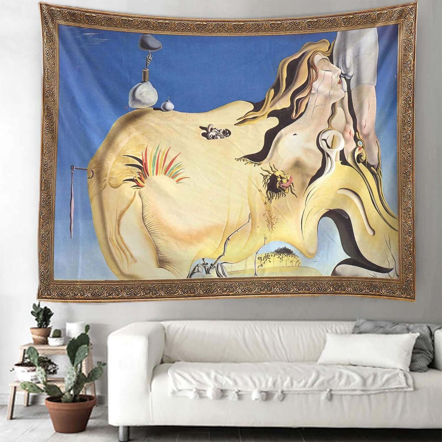 Dali Famous Painting Wall Tapestry Art Decor