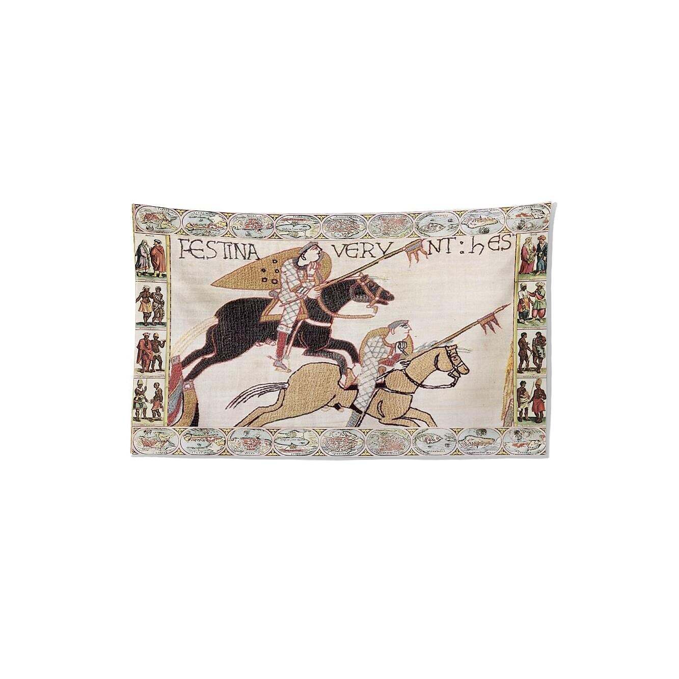 Bayeux Medieval Large Wall Tapestry Art Decor