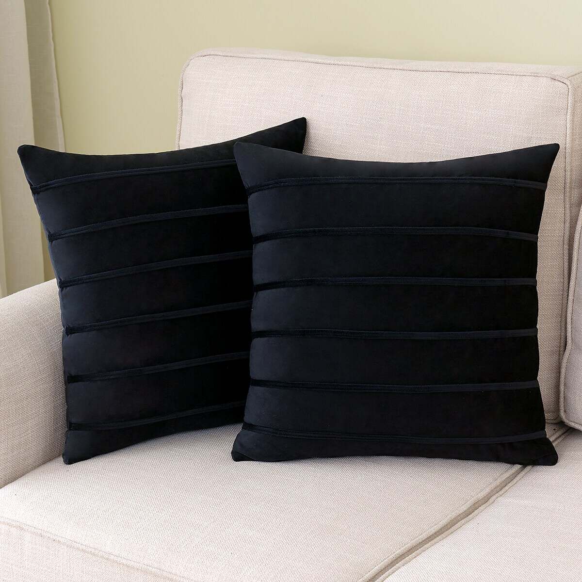 Solid Color Velvet Pillowcase Cushion Cover