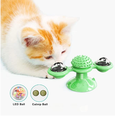 Windmill Cat Toy Interactive