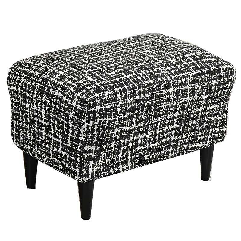 Stretch Ottoman Cover Spandex Storage Covers Footrest Cover