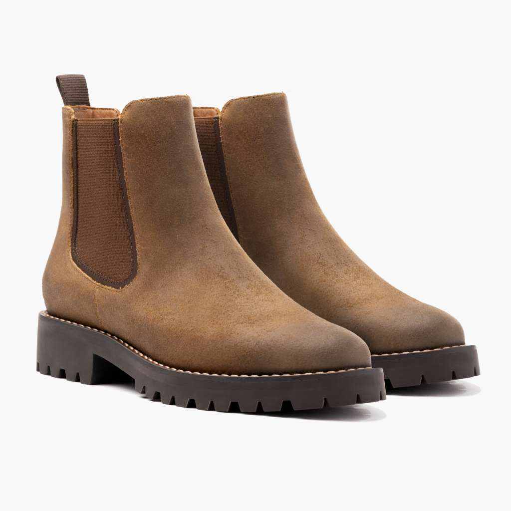 Last day 70% off-Leather Matte Boots