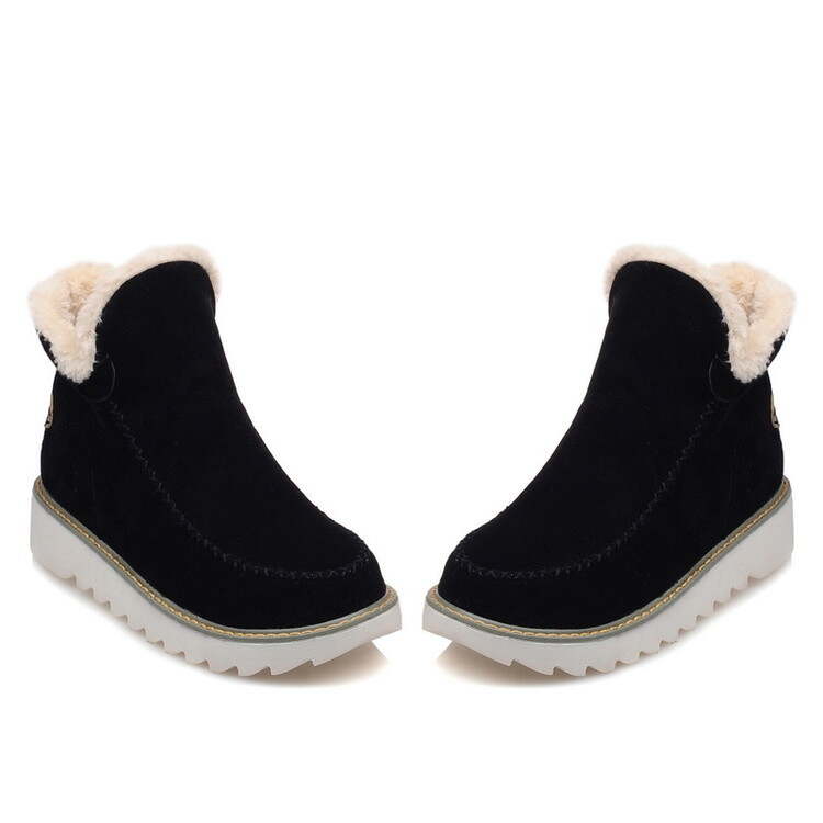 Women's Platform Low Ankle Boots