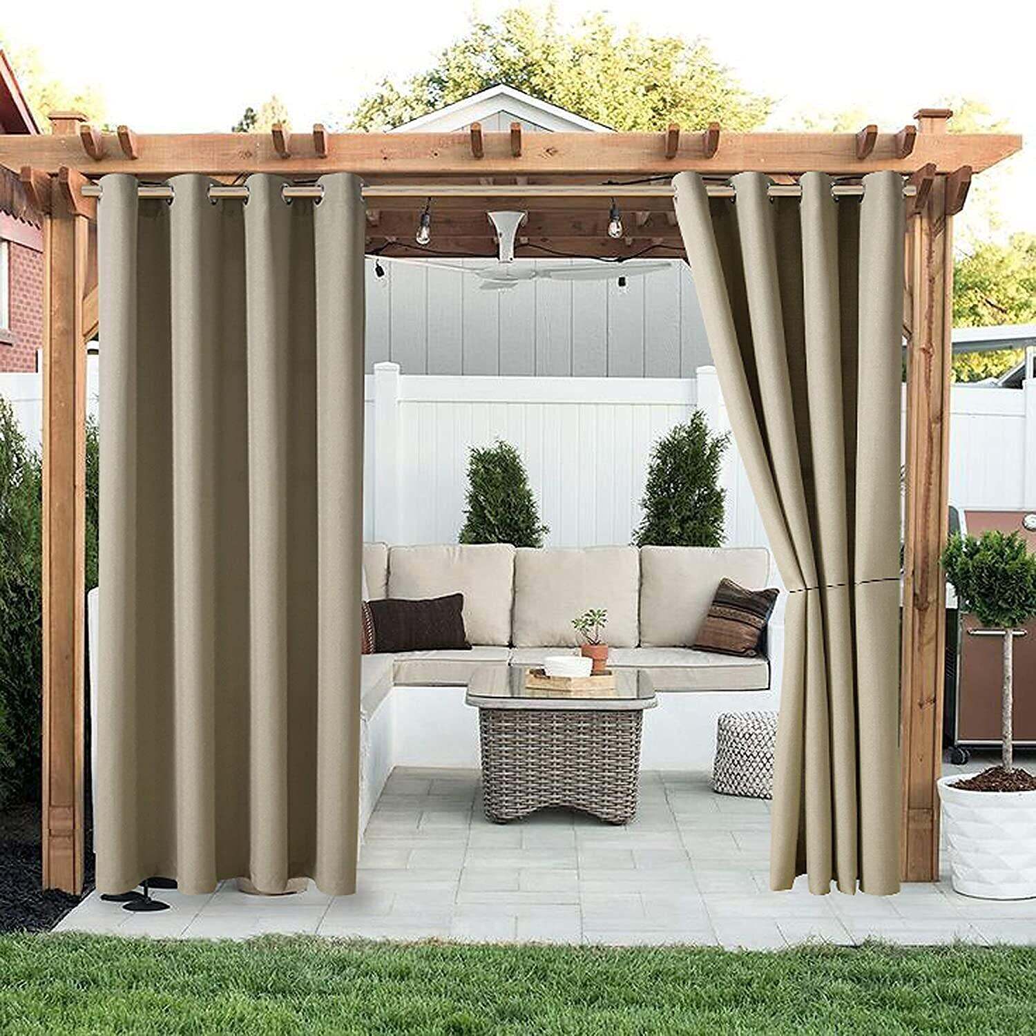 Waterproof Outdoor Curtain Privacy