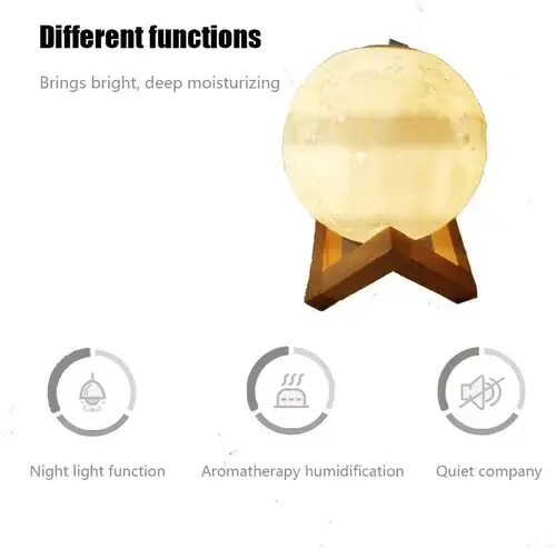 3D MOON NIGHT LAMP HUMIDIFIER