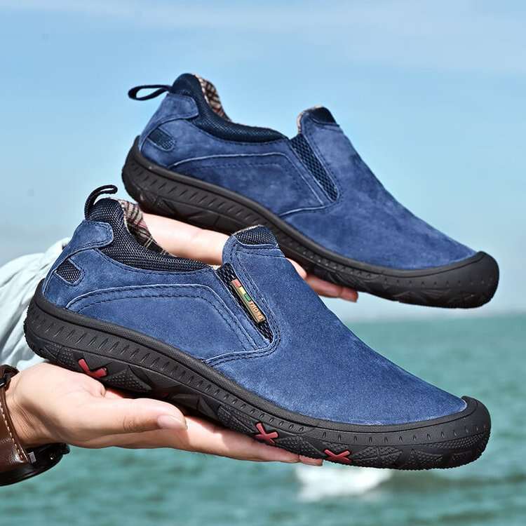 Men's Suede Slip-on Outdoor Shoes