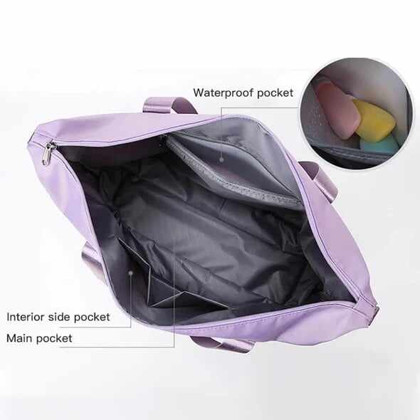 SUMMER Sale-High-capacity(440g) Double-layer Wet Separation Travelling Bag