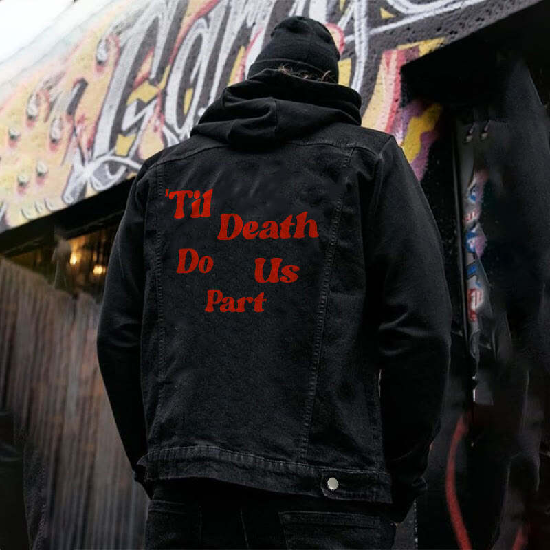 Til Death Do Us Part Print Men's Jacket