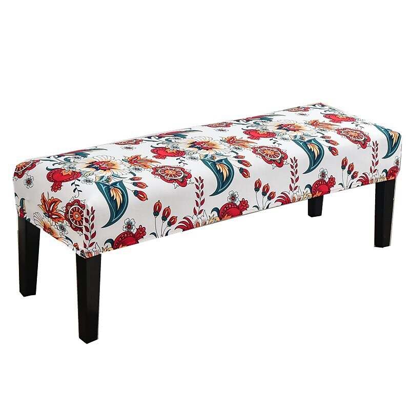 Dining Bench Cover High Stretch Bench Seat Furniture Protector