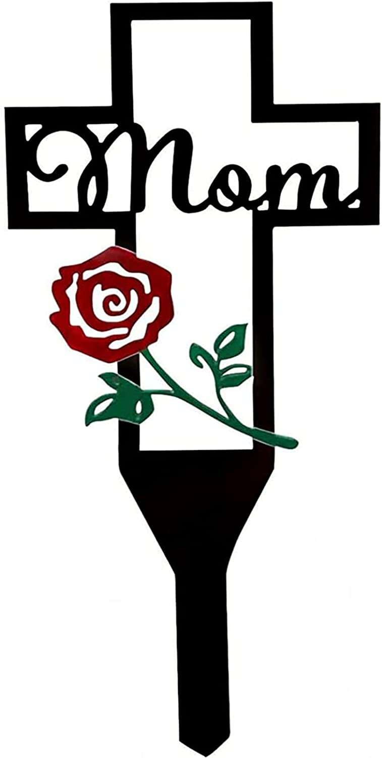 Hot Sale - Cemetery Memorial Cross Stake for Parents
