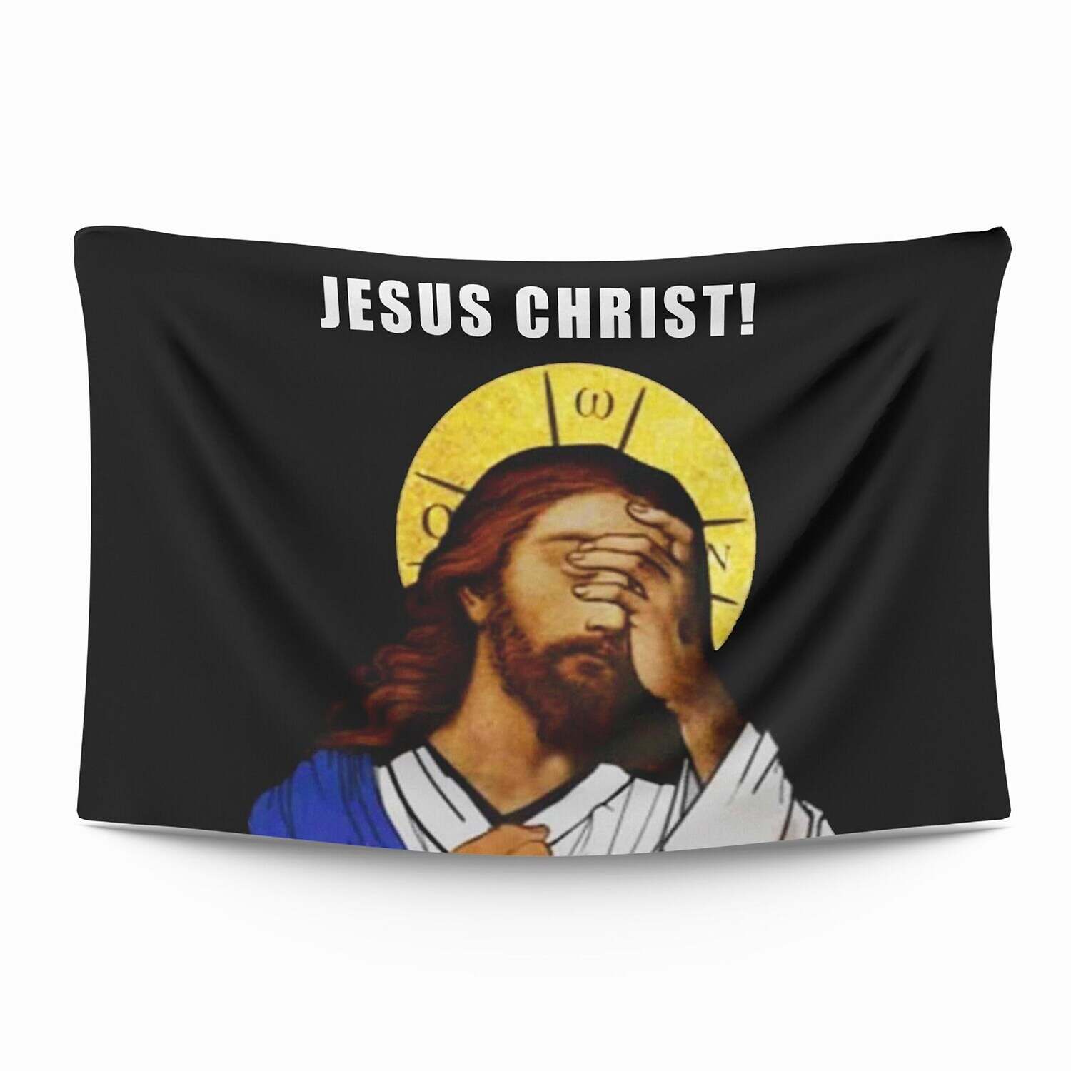 Funny Large Wall Tapestry Jesus Art Decor