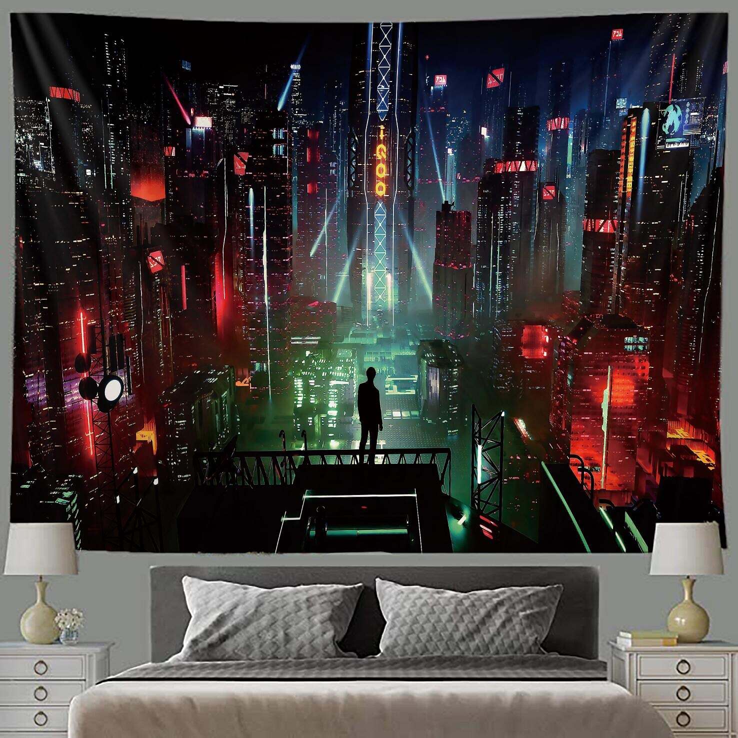 Wall Tapestry Art Decor Blanket Curtain Hanging Home Bedroom Living Room Decoration