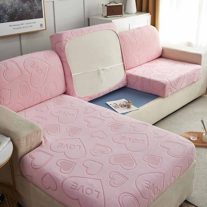 Thick Jacquard Cation Sofa Seat Cushion Cover Elastic Furniture