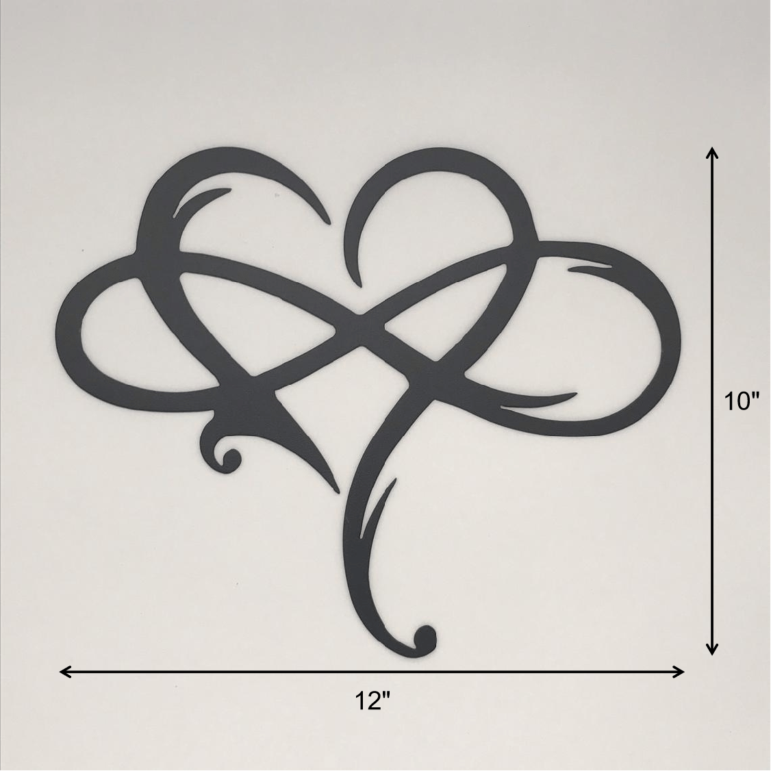 Last Day Promotion 49% OFF - Infinity heart-Steel wall decor Metal Wall art