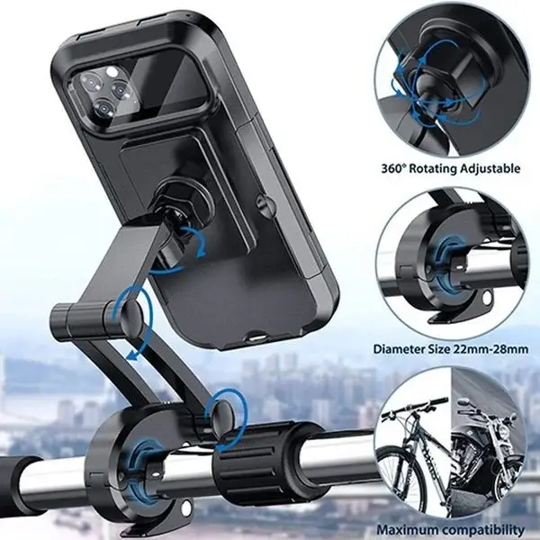 Waterproof Bicycle & Motorcycle Phone Holder (👍BUY 3 SAVE 25% & FREE SHIPPING)