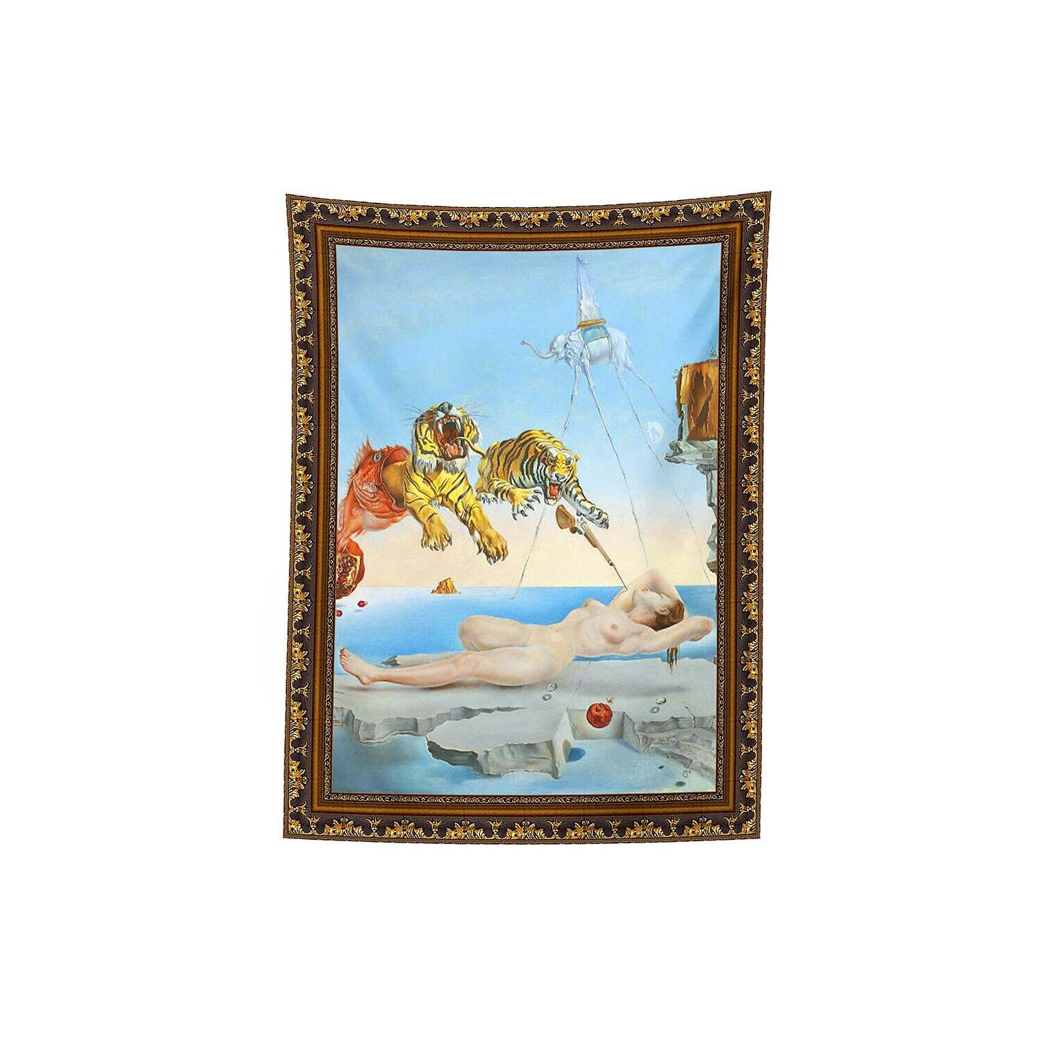 Salvador Dali Wall Tapestry Art Decor Famous Painting Style