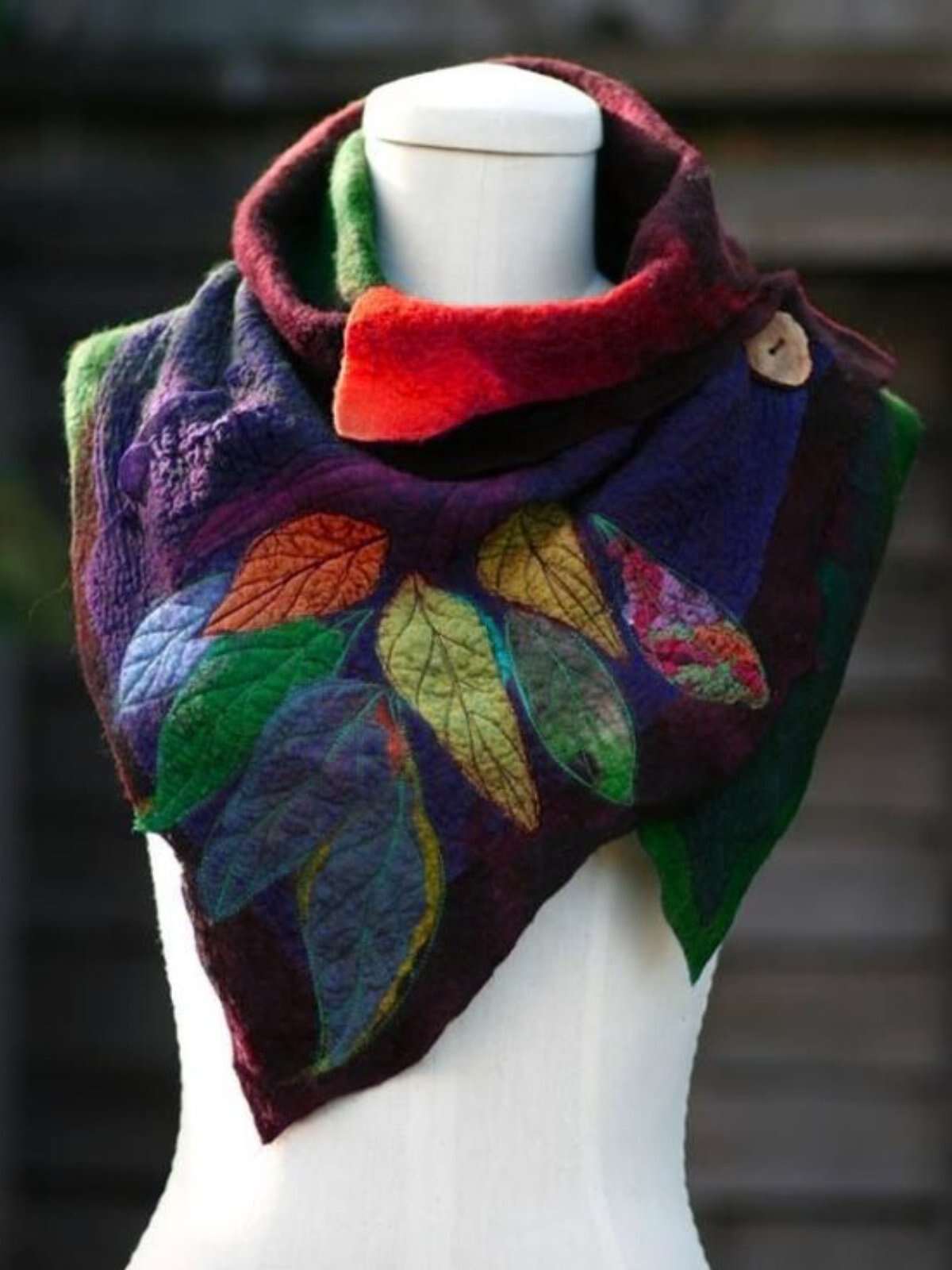 Women Polyester Holiday Scarf  of 5 Colors