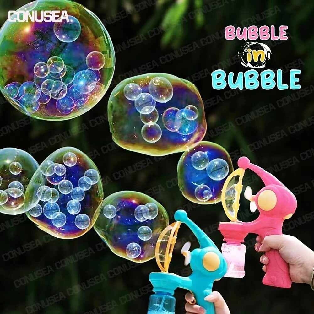 BIG SALE - 40% OFF Electric Bubble Gun Bubble Toys