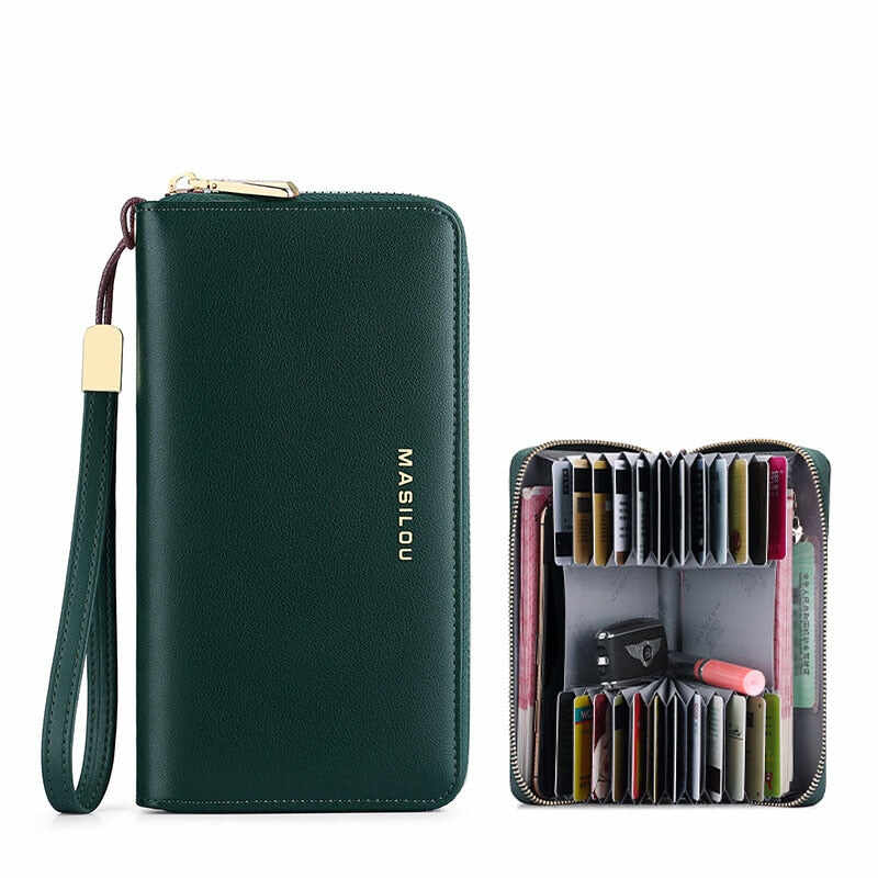 Unisex RFID Long Wallet