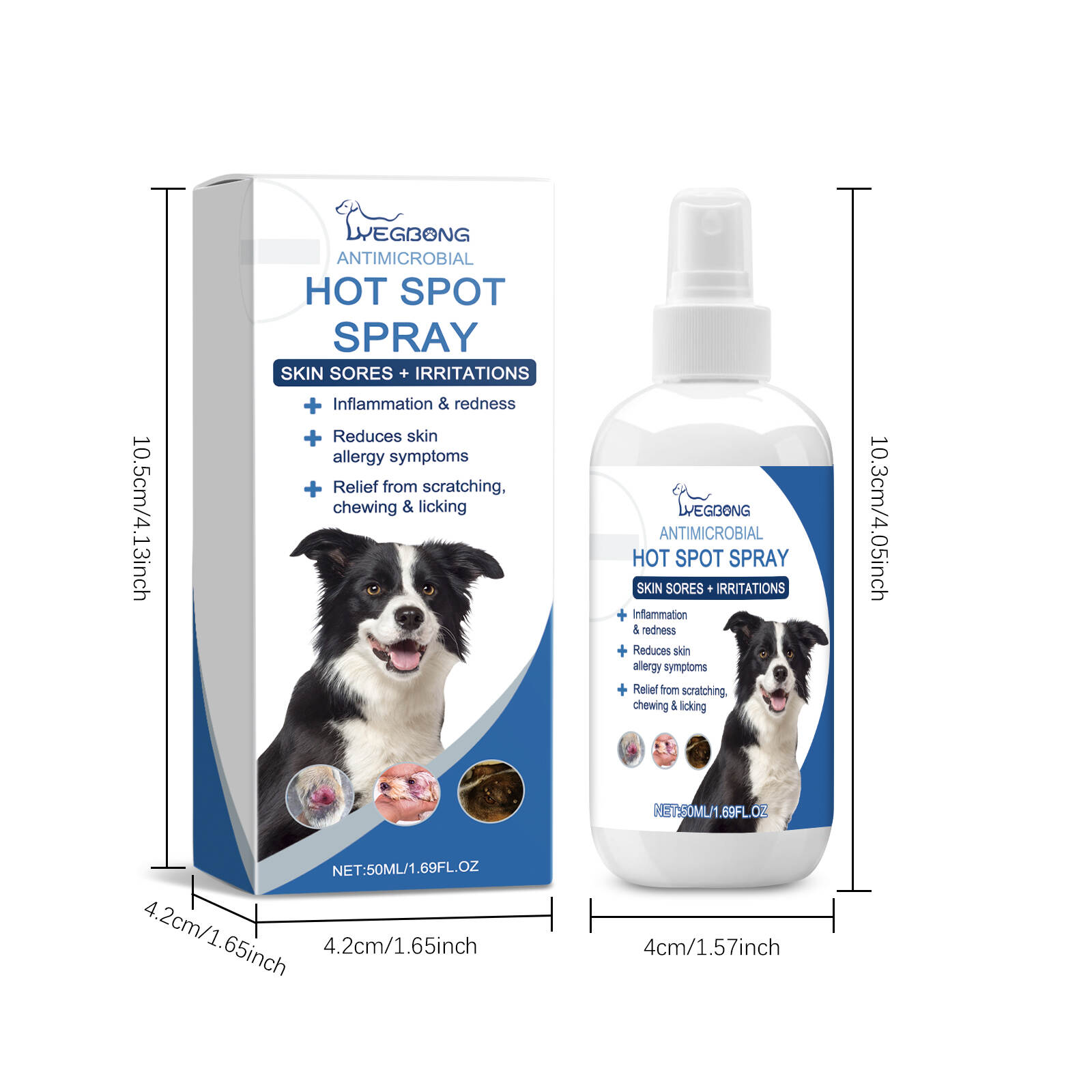 Antimicrobial  Hot Spot Spray