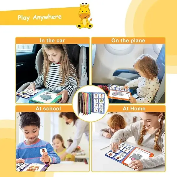 🎁Last Day Promotion 49% OFF - 🔥Keep Your Kids Away From Electronics - Early Education Enlightenment Quiet Sticker Toy