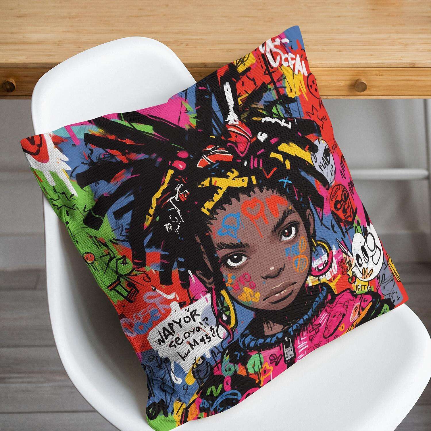 Graffiti Street Boys Pillow Cover 4PC