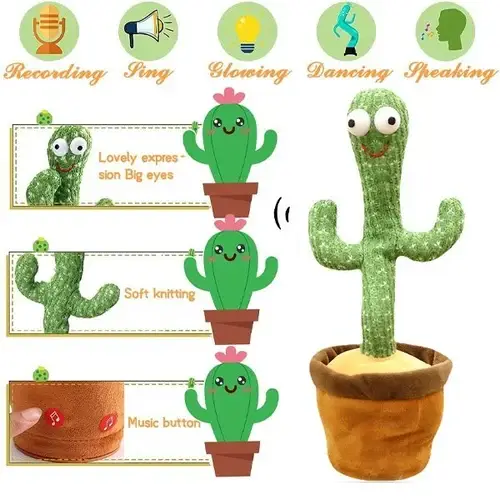 🔥Talking & Dancing Cactus Mimicking Toy🔥