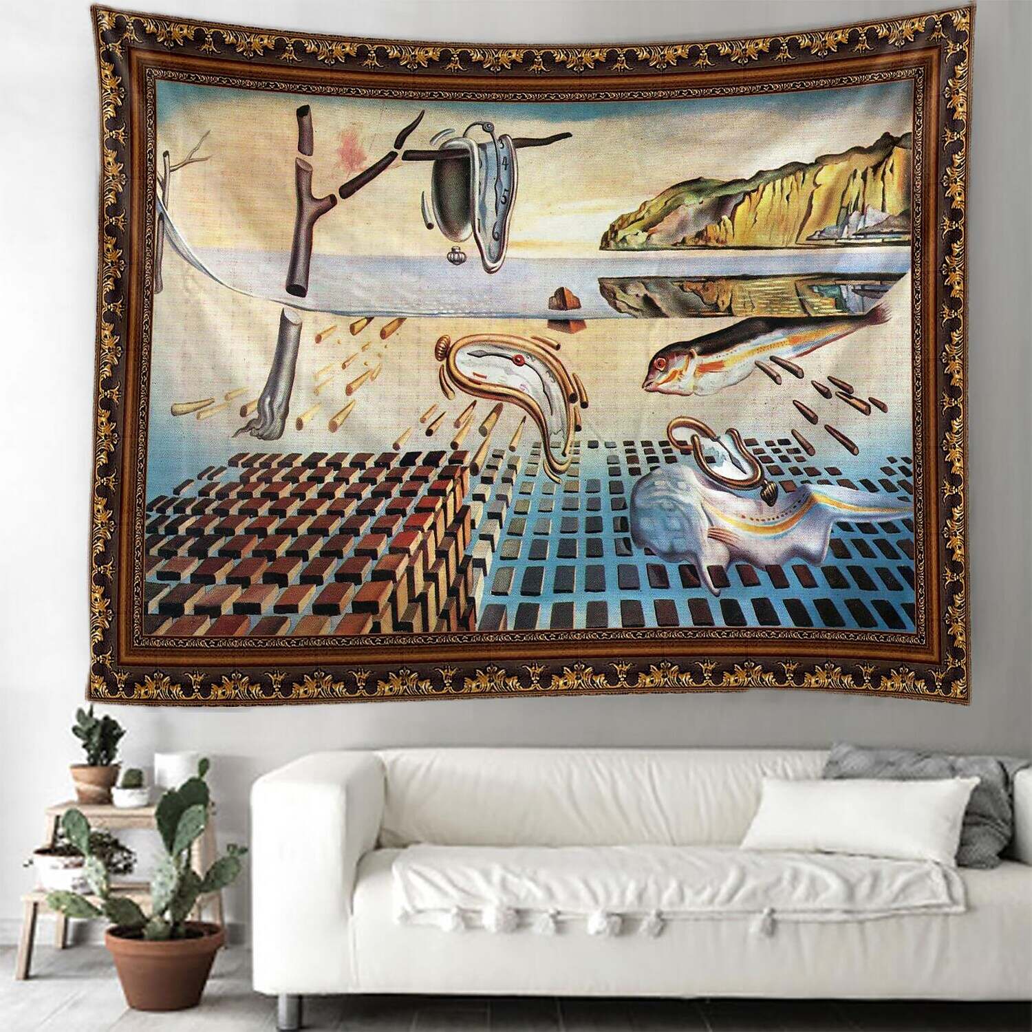 Dali Famous Painting Wall Tapestry Art Decor