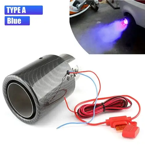 🔥Last Day Promotion 48% OFF 🔥Car fire flame LED exhaust tip