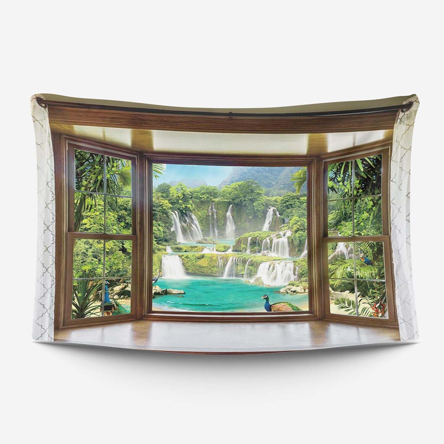 Landscape Large Wall Tapestry Window Art Decor