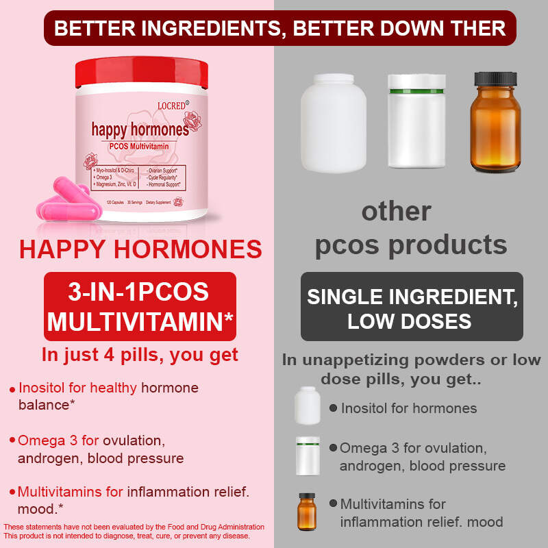 2024 Happy Hormones Multivitamin, Vitamins/Hormone Balance for Women