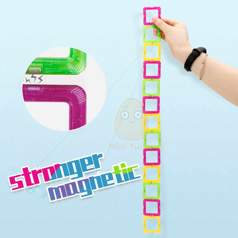 Mini 200PCS - Magnetic Designer Constructor Toy