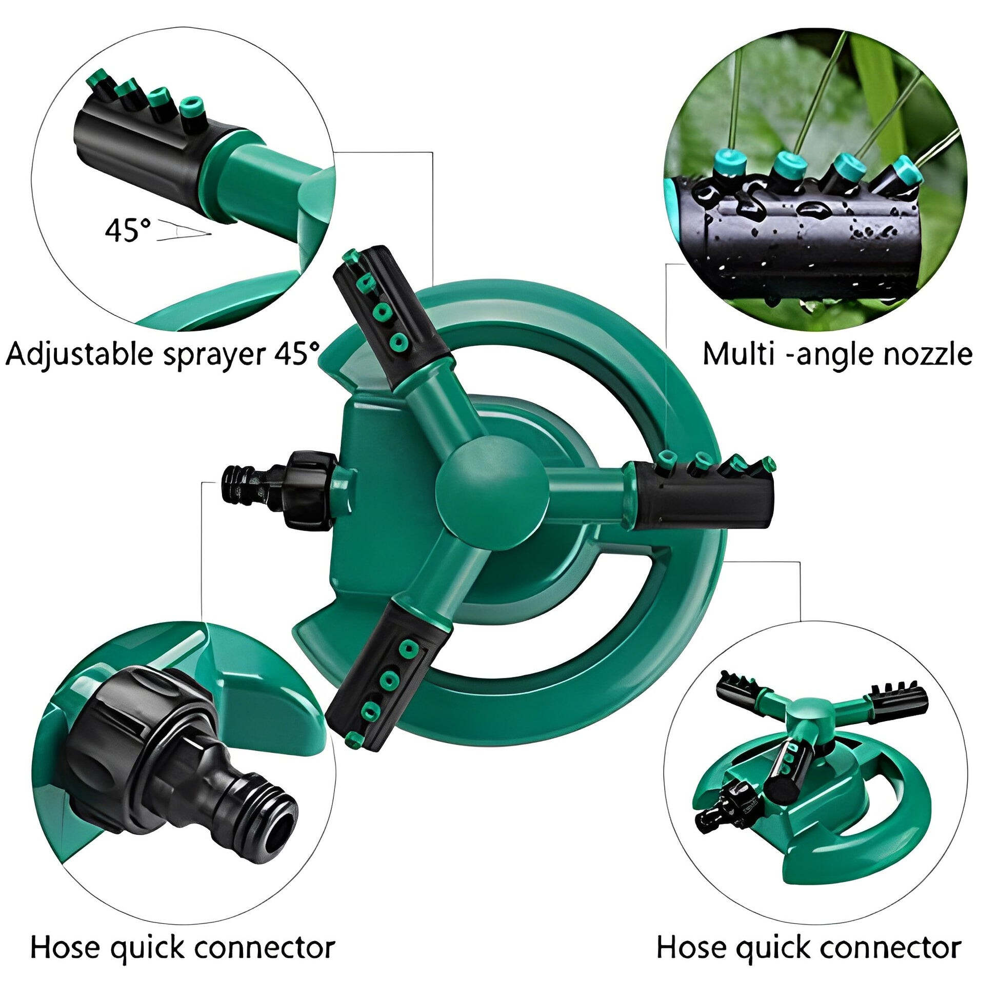 Automatic 360° Premium Water Sprinkler