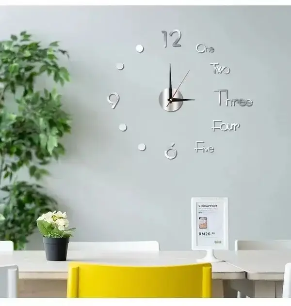 🔥Summer Hot Sale - 48% OFF 🔥MODERN DIY PUNCH-FREE WALL CLOCK