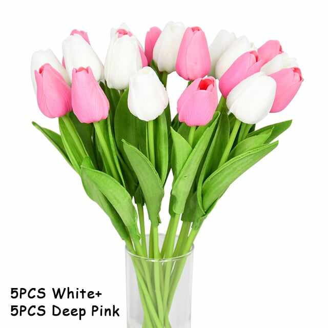 LAST Day Sale-70off-High Quality Artificial Latex Tulips